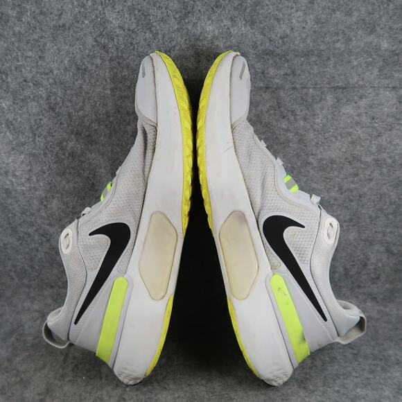 Nike Shoes Mens 10 React Sneakers Running Athletic Trainers Gray Sport Active - Picture 10 of 13